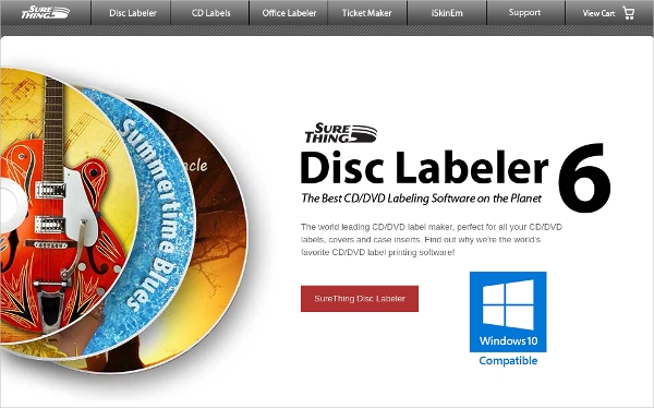 surething disc labeler